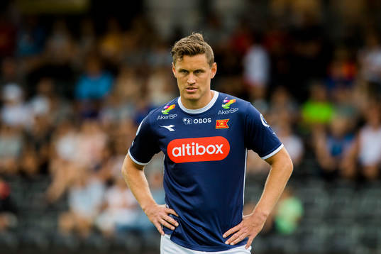 Tommy Høiland of Viking looks dejected
