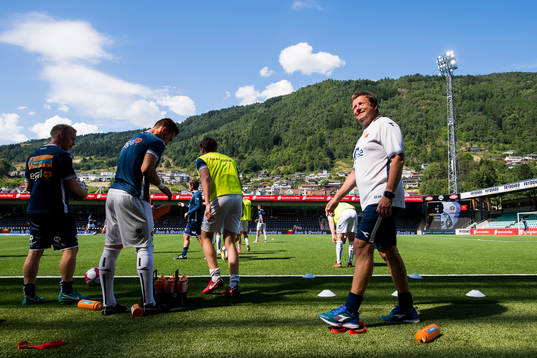 Bjarne Berntsen, head coach of Viking
