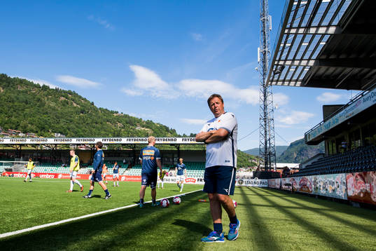 during the OBOS-ligaen match between Sogndal and Viking