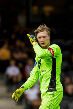 Goalkeeper Mathias Dyngeland of Sogndal