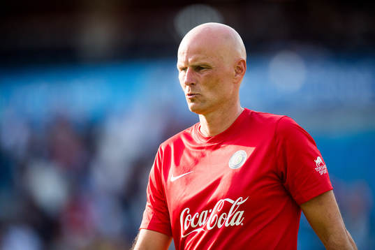 Ståle Solbakken of Norway looks dejected