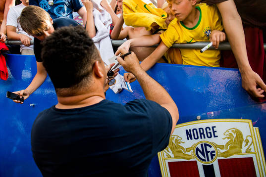 Ronaldo, head coach of Brazil