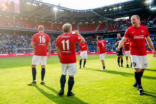 Jostein Flo, Mini Jakobsen and Egil Østenstad of Norway