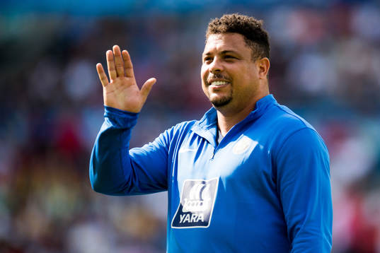 Ronaldo, head coach of Brazil