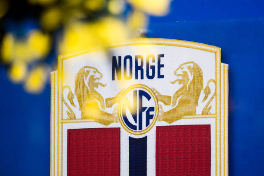 The official emblem of Norway