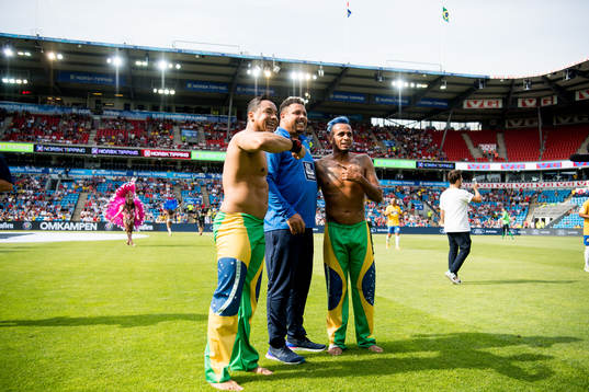 Ronaldo, head coach of Brazil