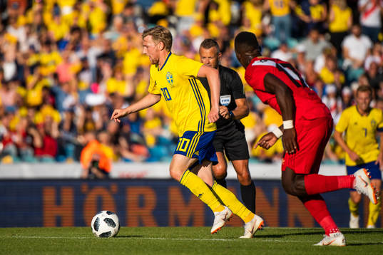 Emil Forsberg of Sweden