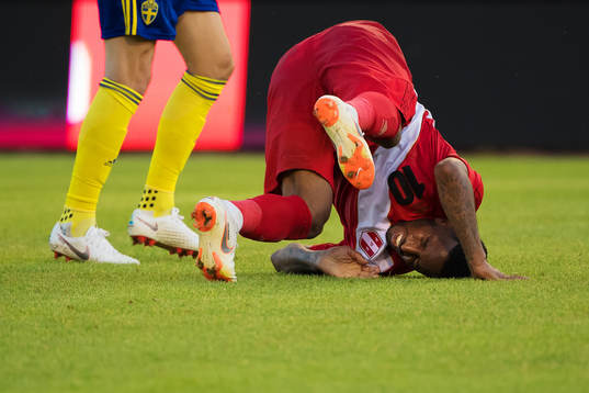 Jefferson Farfan of Peru