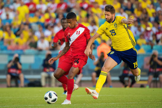 Andy Polo of Peru and Marcus Rohdén of Sweden