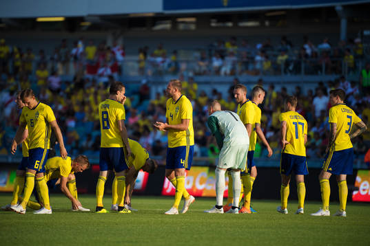 Ludwig Augustinsson, Sebastian Larsson, Albin Ekdal,