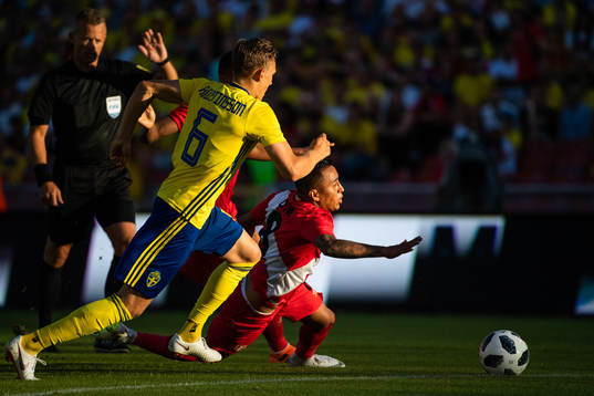 Ludwig Augustinsson of Sweden in a duel with Christian