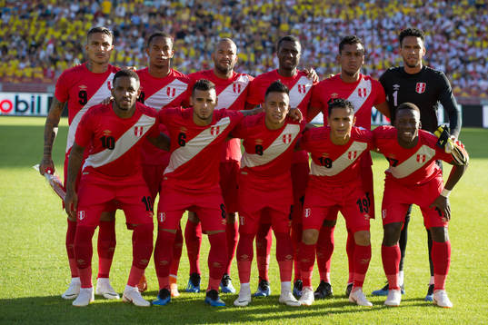 Paolo Guerrero, André Carrillo, Albert Rodriguez,