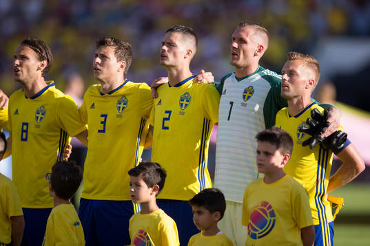 Albin Ekdal, Victor Nilsson Lindelöf, Mikael Lustig,