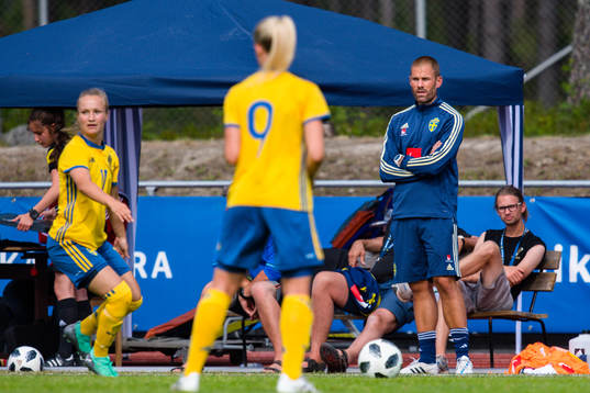 Sveriges Förbundskapten Ulf Kristiansson