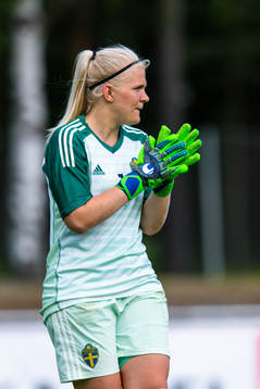 Sveriges målvakt Emma Holmgren