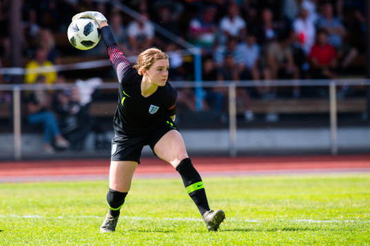 Englands målvakt Sophie Baggaley