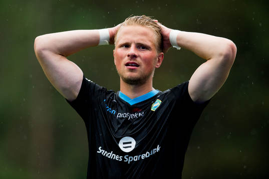 Tapio Heikkilä of Sandnes Ulf looks dejected