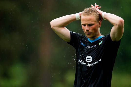 Tapio Heikkilä of Sandnes Ulf looks dejected