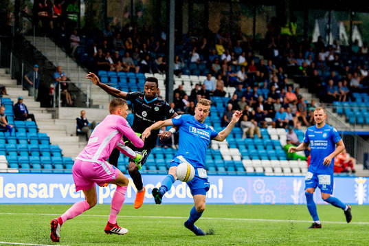 Goalkeeper Nils Jonathan Johansson of Notodden, Kachi of
