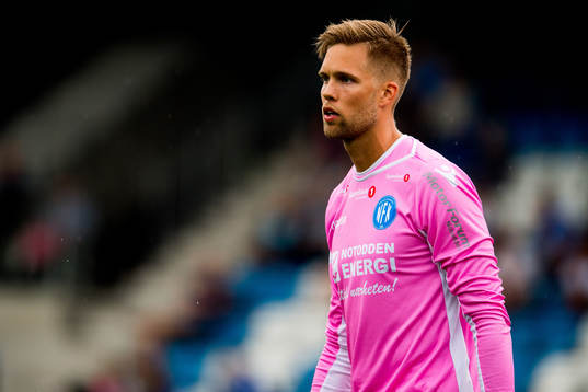 Goalkeeper Nils Jonathan Johansson of Notodden