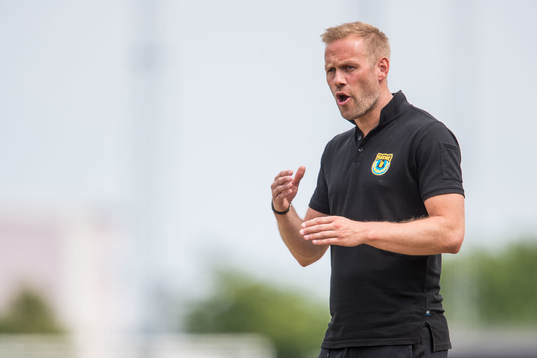 Skenes tränare Andreas Nicklasson