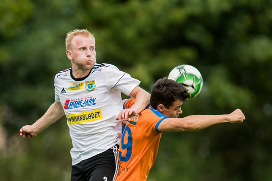 Skenes Gabriel Franke och Vejbys Hugo Rosendahl