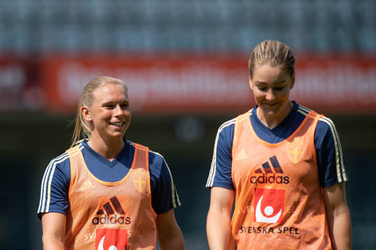 Jonna Andersson och Mia Carlsson