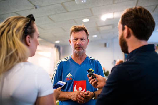 Förbundskapten Peter Gerhardsson