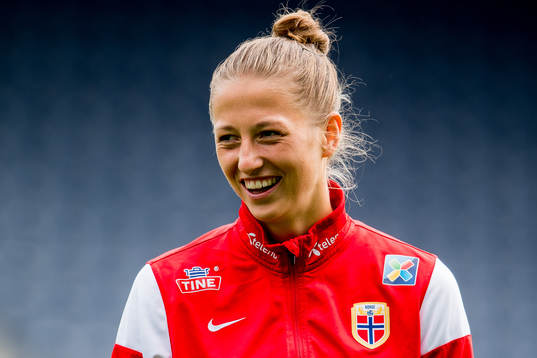 Goalkeeper Cecilie Fiskerstrand of Norway