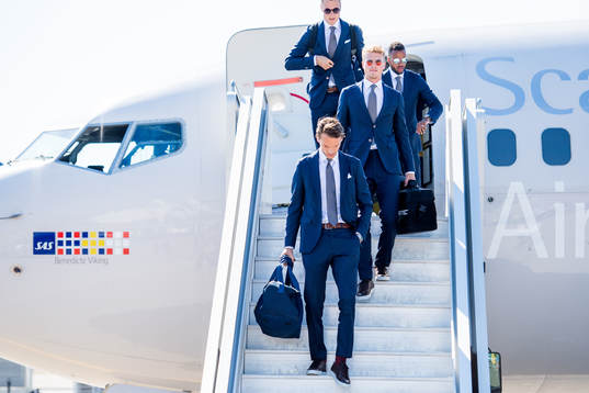Albin Ekdal, Oscar Hiljemark, Viktor Claesson and Isaac