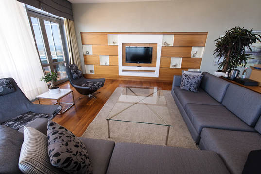 View inside a room at Kempinski Hotel