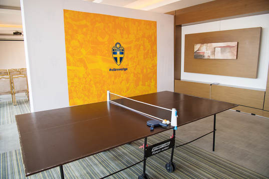 A recreation room