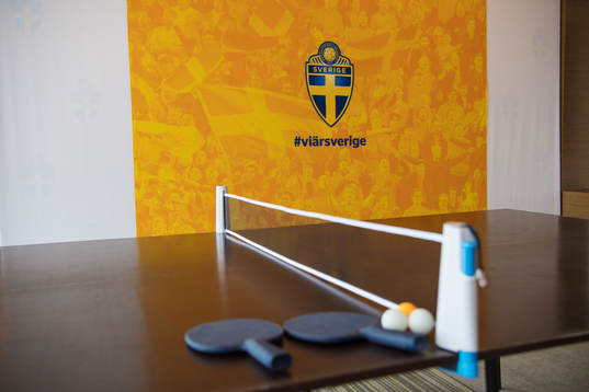 A recreation room