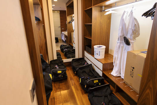 View inside a room at Kempinski Hotel