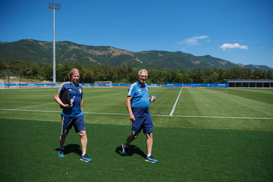 Assistant Team Manager Stefan Pettersson and Team Manager