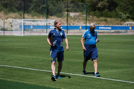 Assistant Team Manager Stefan Pettersson and Team Manager