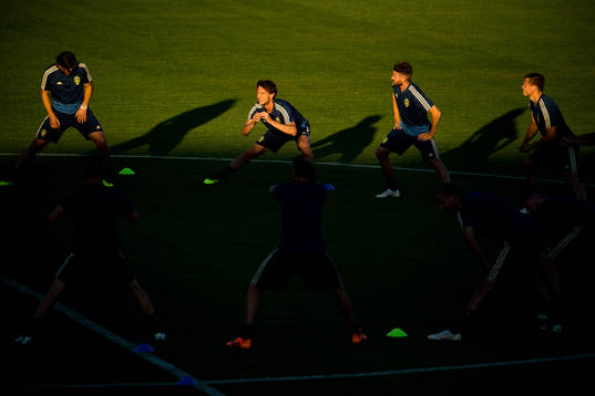 Gustav Svensson, Albin Ekdal, Marcus Rohdén and Viktor