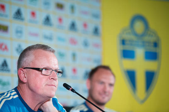 Head coach Janne Andersson of the Swedish national football