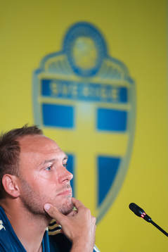 Andreas Granqvist of the Swedish national football team at