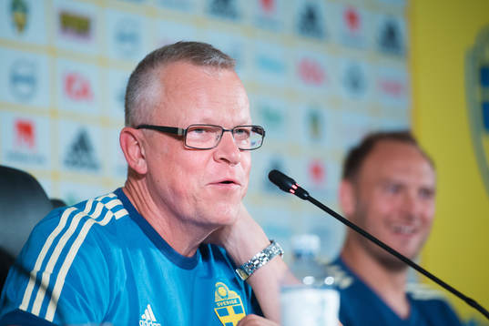 Head coach Janne Andersson of the Swedish national football