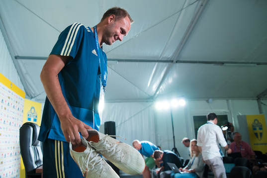 Andreas Granqvist of the Swedish national football team at