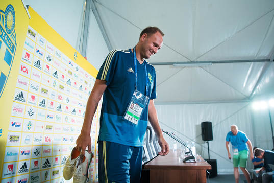 Andreas Granqvist of the Swedish national football team at
