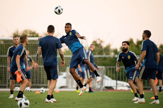 Isaac Kiese Thelin of the Swedish national football team