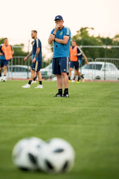 Head coach Janne Andersson of the Swedish national football