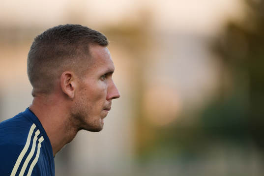 Goalkeeper Robin Olsen of the Swedish national football team