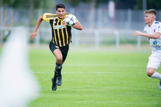 IFK Hässleholms Tommy Filipovic i matchen i DM mellan IFK