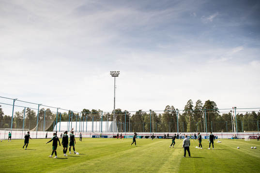 Training session of Portugal
