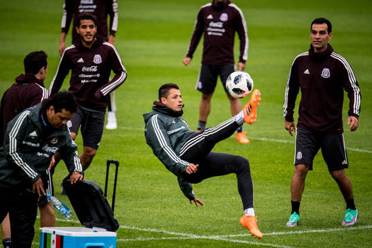 Javier Hernandez of Mexico