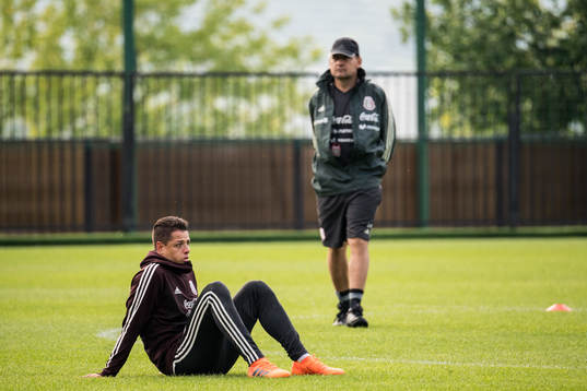 Javier Hernandez of Mexico