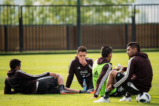 Javier Hernandez of Mexico